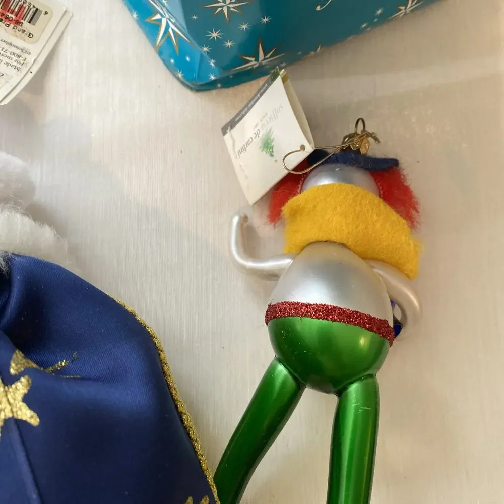 Damamged De carlini Clown & DEMDACO Love Bug-SEE PICS